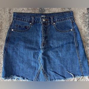 Old navy denim skirt